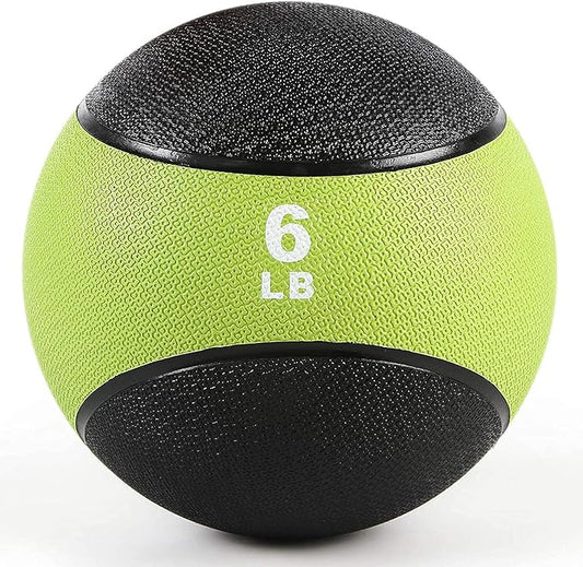 RitFit Weighted Medicine Ball - Non-Slip Rubber Shell