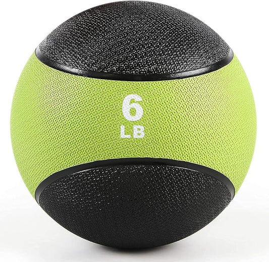RitFit Weighted Medicine Ball - Non-Slip Rubber Shell