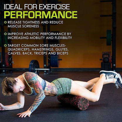ProsourceFit High Density Foam Rollers 12 - Inches long