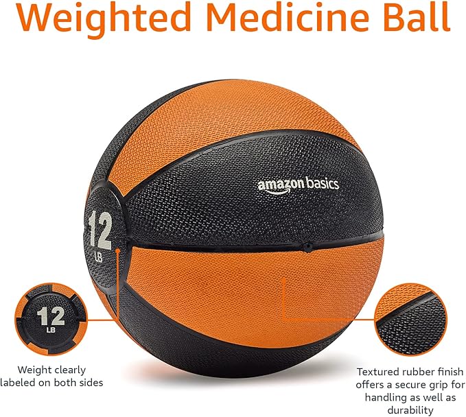 Amazon Basics Weighted Medicine Ball