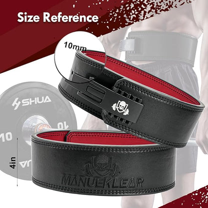 Lever Belt Weightlifting 10mm Back