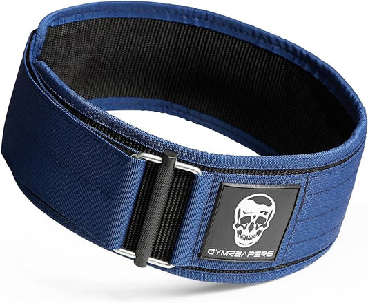 Gymreapers Quick Locking Weightlifting Belt for Bodybuilding 4 Inch