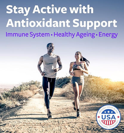 Super Antioxidants Supplement - Powerful Super Food Antioxidant Daily Blend - Acai Berry, Goji, Pomegranate & Trans Resveratrol - Herbal and Fruit Formula For Women and Men - Skin Care - 120 Capsules