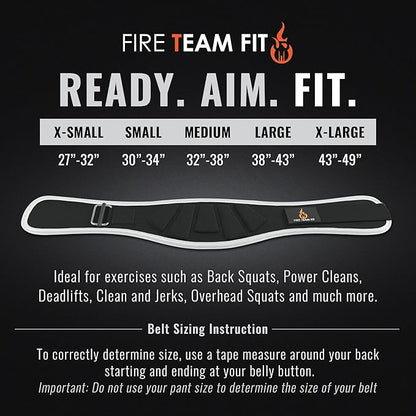 Weight Lifting Belt for Men and Women 6 Inch,