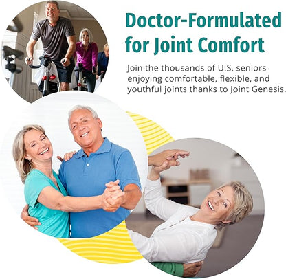 Joint Genesis - Joint Support Supplement - with Mobilee and Boswellia Serrata - for Comfortable, Flexible Joints - 3 Pack