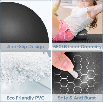 APEXUP Yoga Ball Exercise Ball