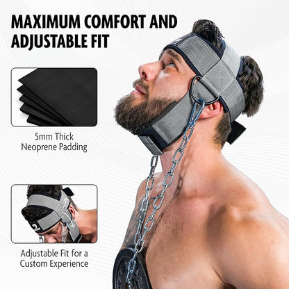DMoose Neck Harness for Weight Lifting - 30"