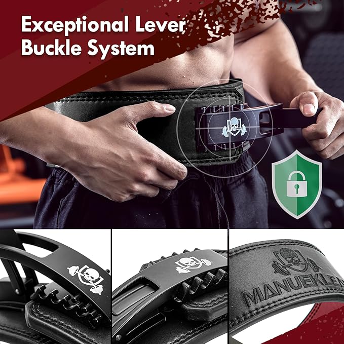 Lever Belt Weightlifting 10mm Back