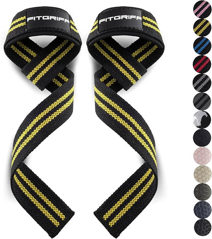 Fitgriff® Lifting Wrist Straps for Weightlifting