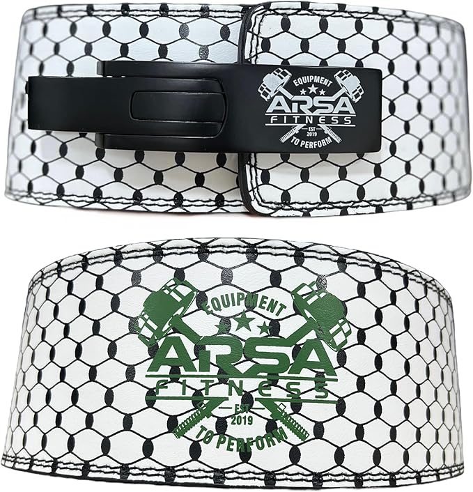 Weightlifting Adjustable Buckle Belt for Men & Women 10MM Thickness 4" Width