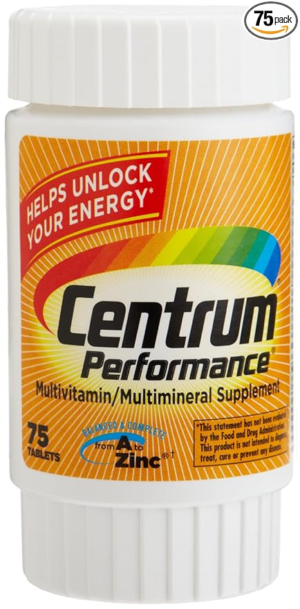 Centrum Performance Vitamins, 75 ct