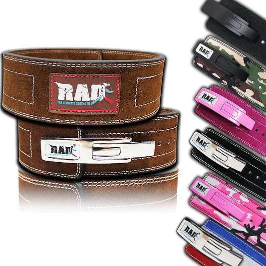 RAD Weight Lifting Belt for Men & Women 4 Inch 10 mm