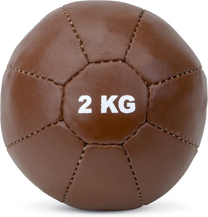 Crown Sporting Goods Vintage Soft Touch Leather Weighted