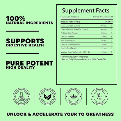 Vital Cleanse - Deeply Refreshing 14 -Day Revitalizing Cleanse: Gut & Colon Support