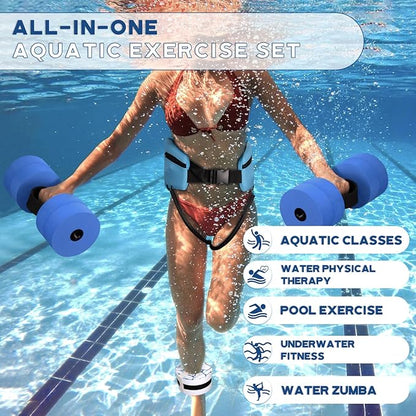 Water Aerobics Pool Exercise Equipment