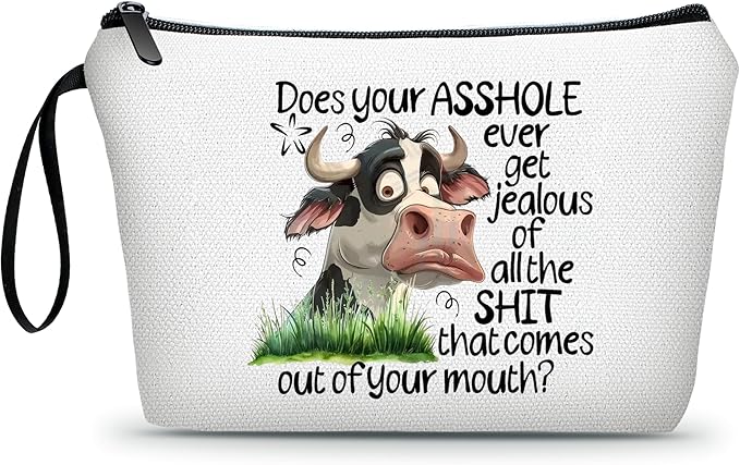 Funny Gifts for Women,Gag Gifts,Birthday Gifts for Sister From Sister,Cosmetic Bag for Purse,Funny Adult Gifts,Womens Birthday Gifts,Christmas Gifts for Women