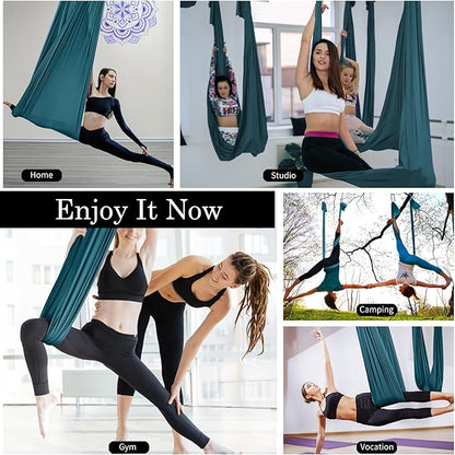 PRIOR FITNESS 5M Aerial Yoga Hammock Yoga Swing