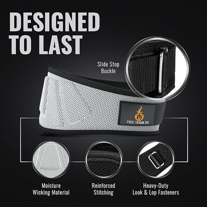 Weight Lifting Belt for Men and Women 6 Inch,