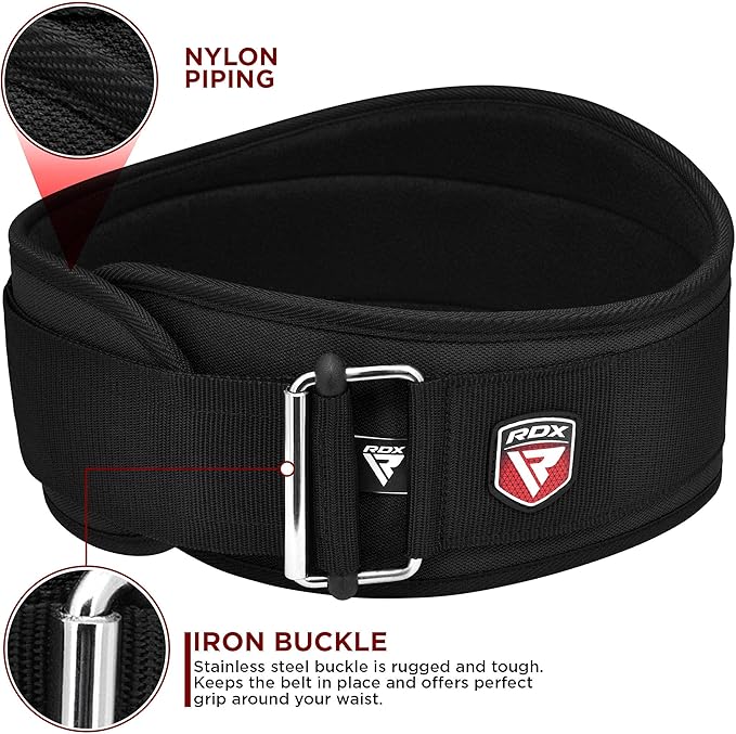 RDX Weight Lifting Belt AUTO LOCK 6.5” Padded