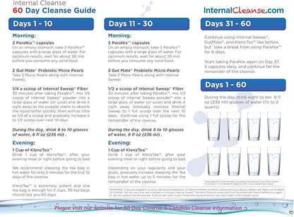 Internal sweep® - (454 grams Colon Cleanse & Detox Fiber powder, a potent blend of 37 herbs used by master herbalists for hundreds of years.