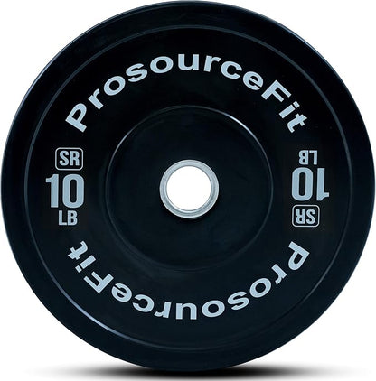 ProsourceFit Solid Rubber Bumper Plates (Sold Individually)