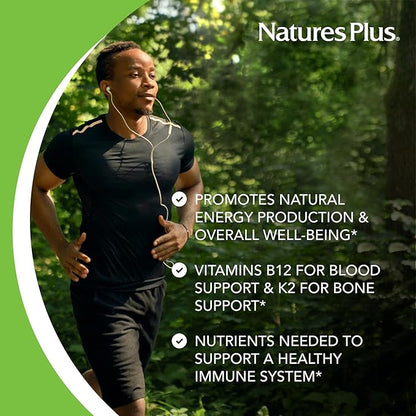 Natures Plus Source Of Life Mini-Tabs Multivitamin & Mineral Supplement - 360 Tablets