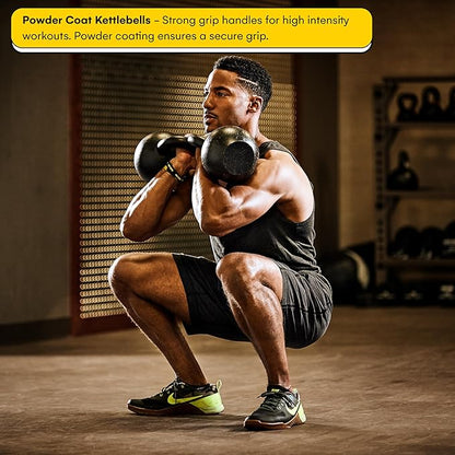 Kettlebell Kings Powder Coated Kettlebell Weights - 9-97