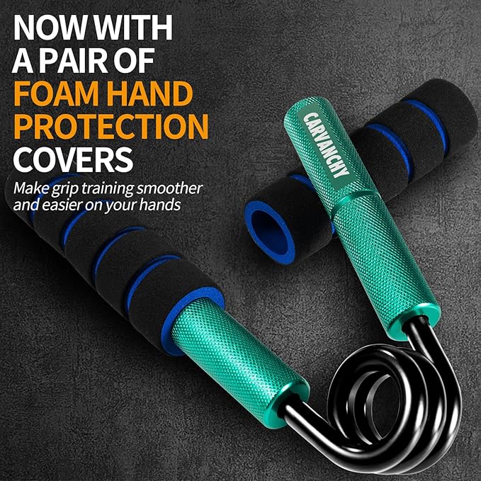 Grip Strength Trainer Set 50-300LB(6 Pack),