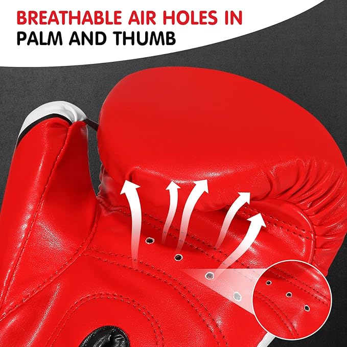FIVING Kids Boxing Gloves, Youth Training Gloves, Sparring for Punching Bag, Kickboxing, Muay Thai, MMA