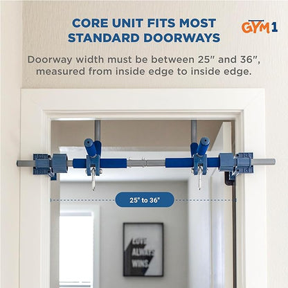 Gym1 4-Piece Doorway Swing Set includes Sensory Swing 300 Lbs
