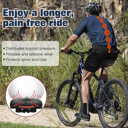 Zacro Bike Seat Comfort for Women Men