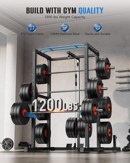 Sportsroyals Power Cage 1600lbs Multi-Function