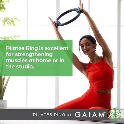 Gaiam Pilates Ring 15" Fitness Circle - Lightweight