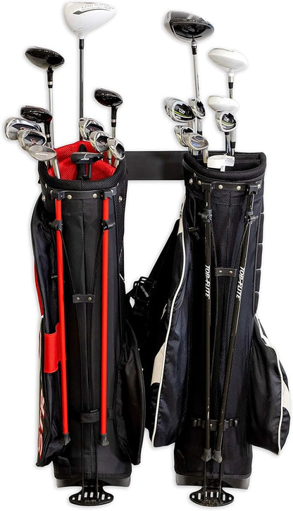 StoreYourBoard BLAT 2 Golf Bag Wall Mount | Home & Garage Storage Hooks | Golf Bag Holder | Heavy-Duty Wall Mount Organizer for Golf Bags & Accessories