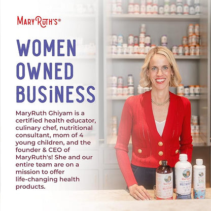 MaryRuth Organics 7 in 1 Immunity Liposomal | Elderberry Liquid with Vitamin C | Liquid Vitamins | Immune Support Supplement | Elderberry with Zinc and Vitamin C | Vegan| Gluten Free | 30 Servings
