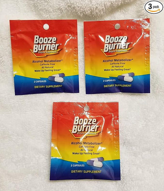 |3 Pack| (Party Pack)| Over-Indulgence-Prevention Ultimate Pre-Party-Supplement Hydration. Reduce a Possible Hangover