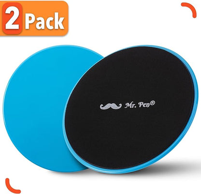 Mr. Pen- Core Sliders for Working Out 2 Pack,