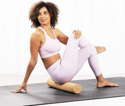 Navaris Cork Roller - Fitness Sport Yoga Cork 4 x 24"