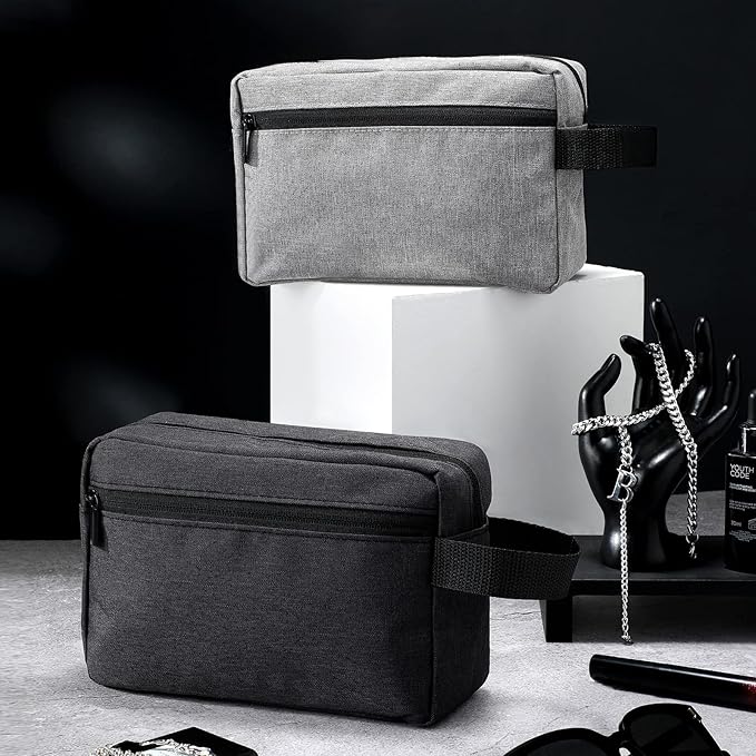 Paterr 16 Pcs Travel Toiletry Bag for Women Men Large Water Resistant Shaving Bag Hanging Cosmetic Bag with Handle and Divider Storage Travel Pouch Case for Cosmetics Toiletries Accessories, 4 Colors