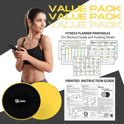 Limm Core Sliders for Working Out - Exercise 2) -