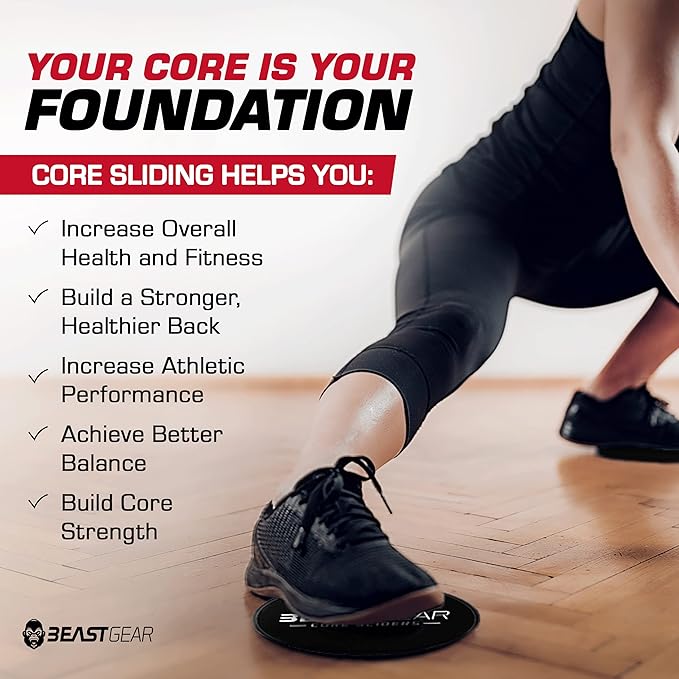 Core Sliders by Beast Gear â€“ Double Sided