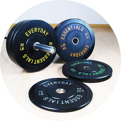 Signature Fitness Everyday Essentials Color Coded Olympic Bumper
