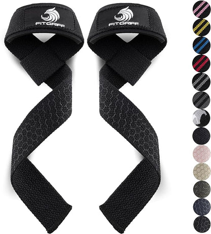 Fitgriff® Lifting Wrist Straps for Weightlifting