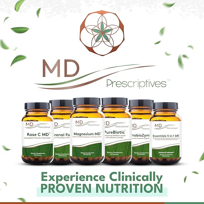 Essentials 5 in 1 DR (Delayed Release) - Multivitamin Mineral Complex Supplement for Enhanced Hormone Support - 120 Capsules