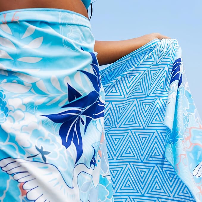 Elite Trend Microfiber Beach Towel - Extra Large 78x35 Inch