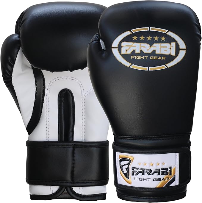 Farabi Sports Kids Boxing Gloves 4, 6, 8-oz Boxing Gloves for Kids Junior Boxing Gloves Youth Boxing Gloves Boys and Girls Boxing Training Gloves for MMA Muay Thai & Punching Bag