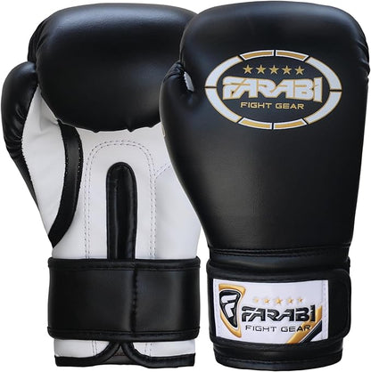 Farabi Sports Kids Boxing Gloves 4, 6, 8-oz Boxing Gloves for Kids Junior Boxing Gloves Youth Boxing Gloves Boys and Girls Boxing Training Gloves for MMA Muay Thai & Punching Bag