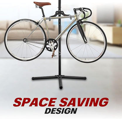 Ibera Wall Mount Hanger, Indoor Bicycle Hook Holder Storage Rack for Home or Garage