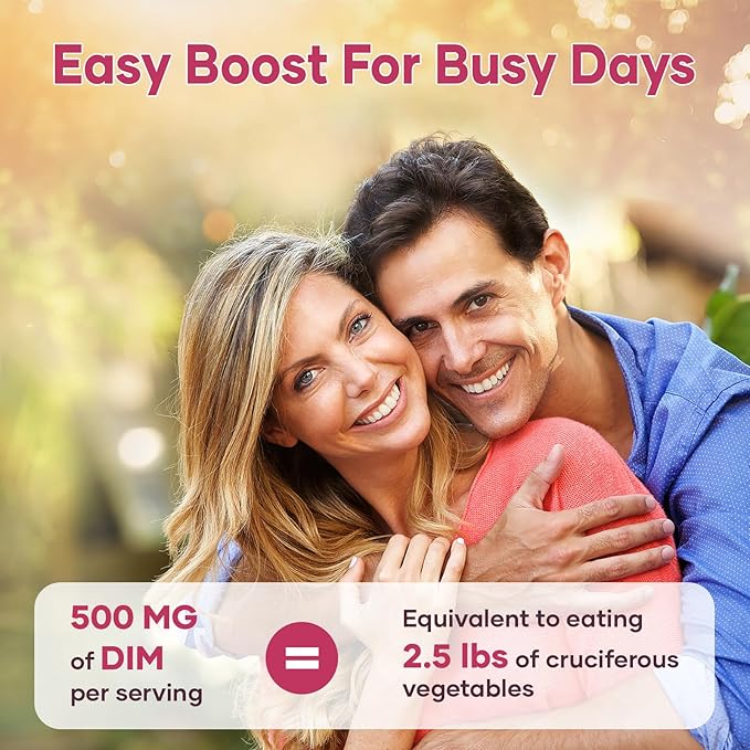 Liposomal DIM SGS Supplement 600 mg - DIM Supplement for Women & Men, Estrogen Supplements Contains Sulforaphane Glucosinolate, Pomegranate Fruit - Support Detox and Antioxidant (1 Pack)