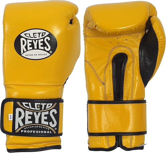 CLETO REYES Training Gloves with Leather Strap & Attached Thumb and Hook & Loop Closure